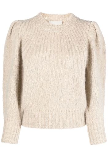 ISABEL MARANT Emma mohair-blend jumper - Toni neutri