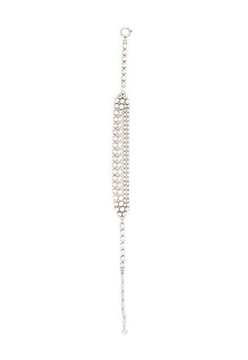 ISABEL MARANT crystal-embellished choker necklace - Argento