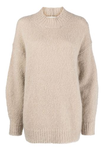 ISABEL MARANT Idol mohair-blend jumper - Toni neutri