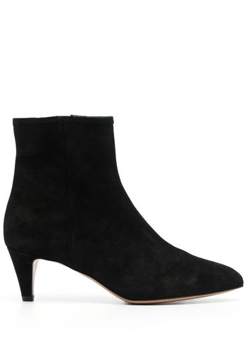 ISABEL MARANT 55mm suede ankle boots - Nero