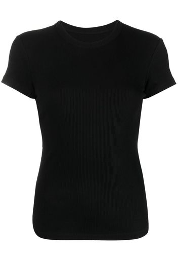 ISABEL MARANT T-shirt girocollo a coste - Nero