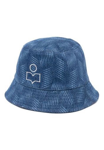 ISABEL MARANT Cappello bucket con stampa - Blu