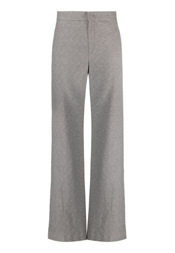 ISABEL MARANT mid-rise straight-leg trousers - Toni neutri