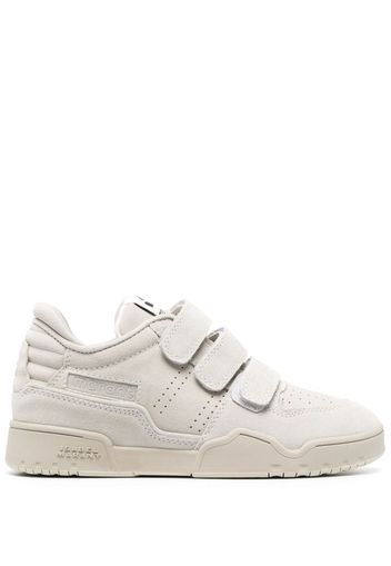 ISABEL MARANT Sneakers con applicazione logo - Grigio