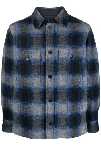 ISABEL MARANT plaid check-pattern shirt - Blu