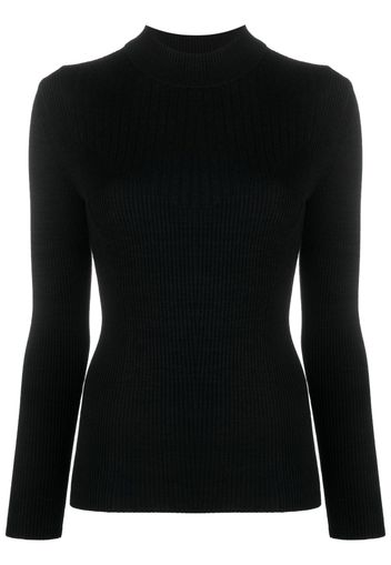 ISABEL MARANT ribbed-knit roll-neck jumper - Nero