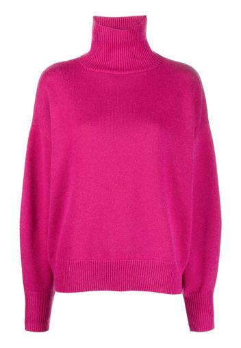 ISABEL MARANT roll-neck cashmere jumper - Rosa