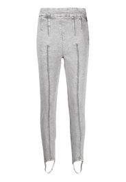 Isabel Marant stirrup-cuff skinny jeans - Grigio