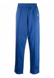 Isabel Marant straight-leg logo trackpants - Blu