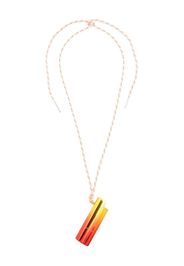 Isabel Marant lighter pendant necklace - Arancione