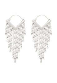 Isabel Marant glass crystal-embellished earrings - Argento