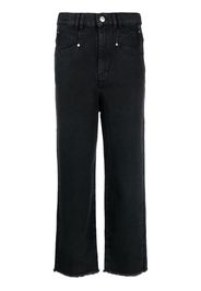 Isabel Marant straight-leg denim jeans - Nero