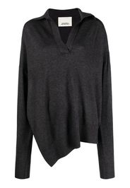 Isabel Marant Giliane asymmetric jumper - Grigio