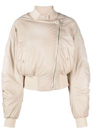 Isabel Marant mock-neck padded bomber jacket - Toni neutri