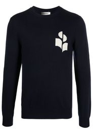 Isabel Marant logo print sweatshirt - Blu