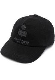 Isabel Marant embroidered logo cap - Nero