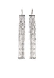 Isabel Marant crystal-embellished drop earrings - Argento