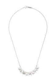 Isabel Marant letter-charm necklace - Argento