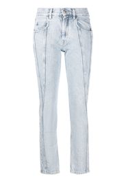 Isabel Marant Jeans dritti a vita media - Blu