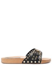 Isabel Marant Jaso buckled clogs slides - Nero