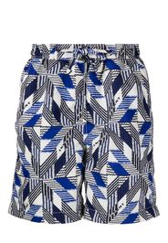 Isabel Marant geometric print swim shorts - Toni neutri