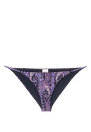 ISABEL MARANT bandana-print bikini bottoms - Blu