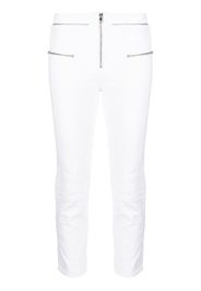 ISABEL MARANT zip-detail cropped jeans - Bianco