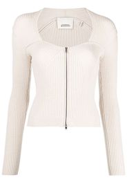 ISABEL MARANT ZELIE CARDIGAN - Marrone