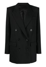 ISABEL MARANT double-breasted virgin-wool blazer - Nero