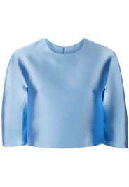 Isabel Sanchis puff-sleeved blouse - Blu