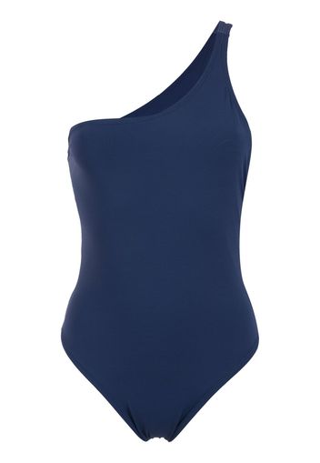 Isolda Costume intero monospalla Vermelho - Blu