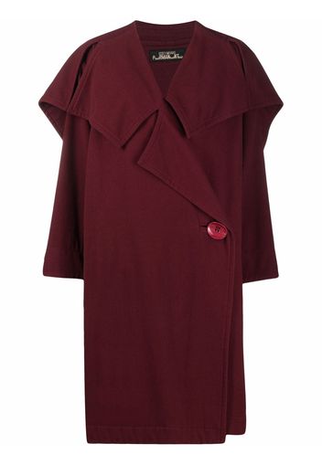 Issey Miyake Pre-Owned Cappotto oversize anni '80 - Rosso