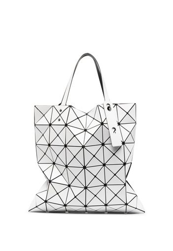 Bao Bao Issey Miyake Lucent geometric-panelled tote bag - Bianco