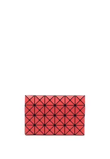 Bao Bao Issey Miyake geometric-pattern bi-fold wallet - Rosso