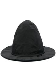 Issey Miyake Men Mountain woven hat - Nero