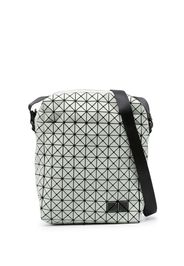 Bao Bao Issey Miyake geometric-panelled cotton shoulder bag - Grigio