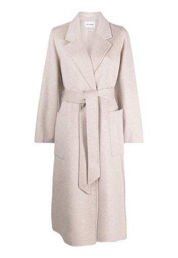 IVY & OAK Celia belted-waist wool coat - Toni neutri