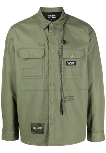 izzue Camicia Izzue Army con taschino - Verde