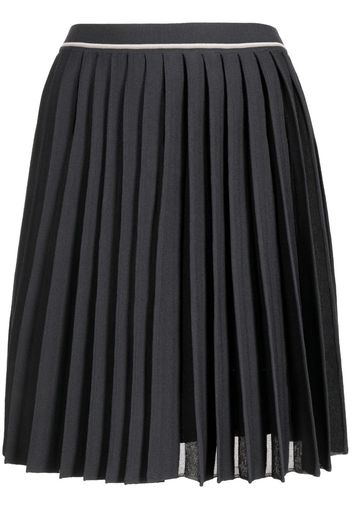 izzue elasticated-waistband skirt - Grigio