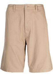 izzue knee-length cotton bermuda shorts - Marrone