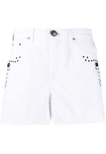 Jacob Cohen Leaf stud-detail shorts - Bianco