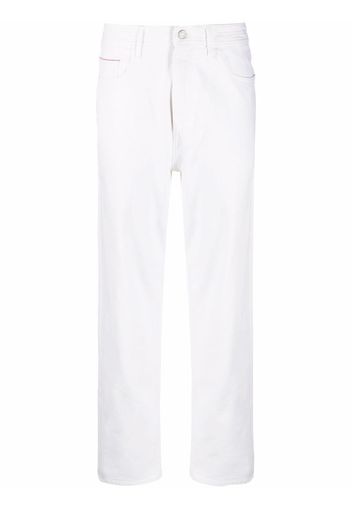 Jacob Cohen Jeans dritti crop - Bianco