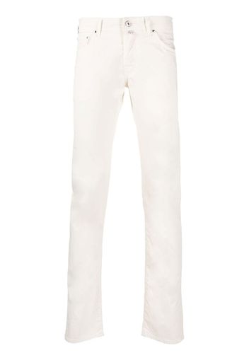 Jacob Cohen Pantaloni dritti Nick - Bianco