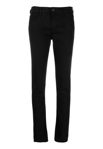 Jacob Cohen Pantaloni skinny a vita media - Nero