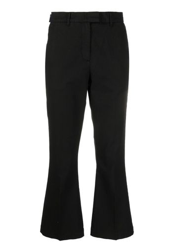 Jacob Cohen flared cropped trousers - Nero