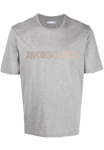 Jacob Cohen T-shirt con stampa - Grigio