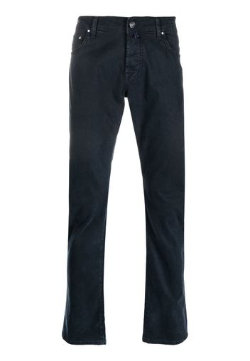 Jacob Cohen Pantaloni dritti con cinque tasche - Blu