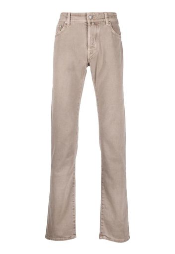 Jacob Cohen mid-rise bootcut jeans - Toni neutri