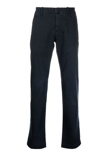 Jacob Cohen straight-leg twill trousers - Blu