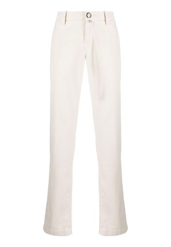 Jacob Cohen straight-leg twill trousers - Bianco